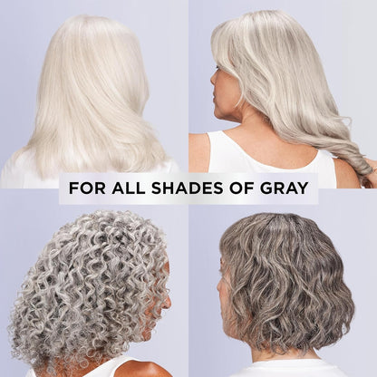 Everpure Brightening and Nourishing Shampoo for Gray Hair, Sulfate-Free Vegan Formula with Peptides, 8.5 Fl Oz - WORLD TIME VISITS