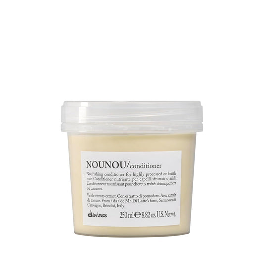 NOUNOU Conditioner, Hydrating Deep Conditioner for Bleached, Permed, Relaxed, Damaged or Very Dry Hair, Replenishes Chemically Processed Hair - WORLD TIME VISITS