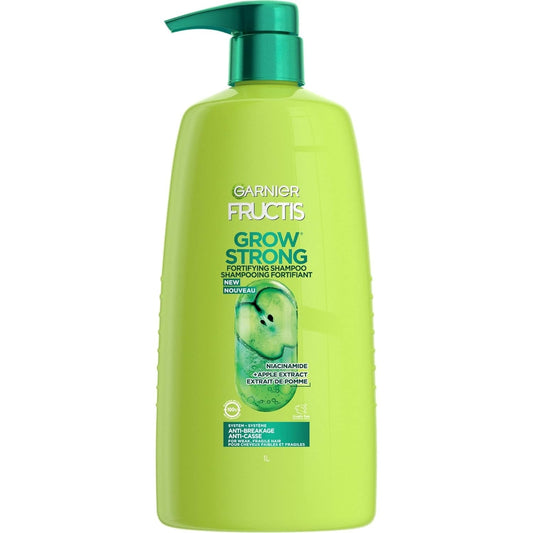 Fructis Grow Strong Shampoo, 33.8 Fl Oz, 1 Count (Packaging May Vary) - WORLD TIME VISITS