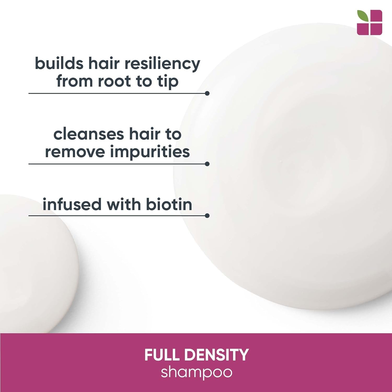 Biolage Full Density Thickening Shampoo - Provides Volume for Fuller & Thicker Hair with Biotin, for Thin & Fine Hair, Vegan and Paraben & Silicone Free - WORLD TIME VISITS