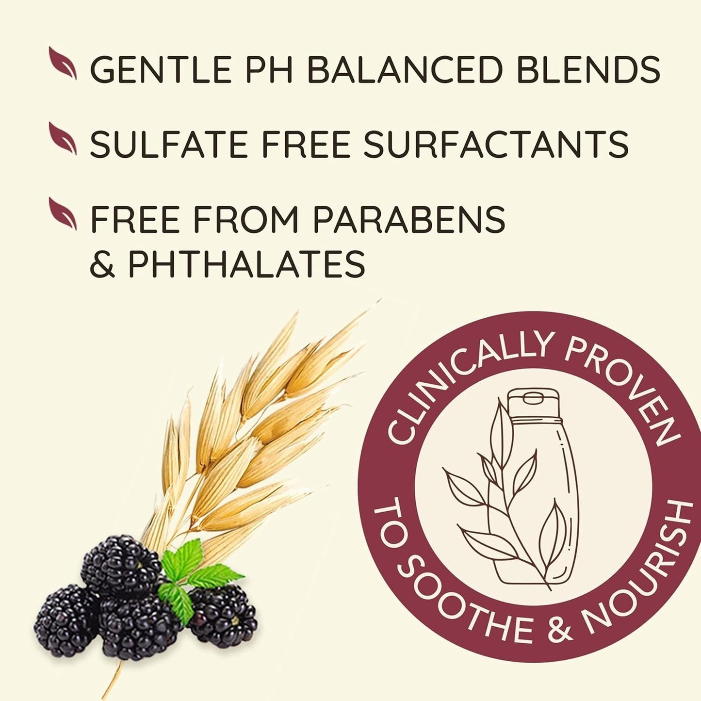 Aveeno Blackberry Quinoa Protein Blend Sulfate-Free Shampoo for Color-Treated Hair Protection, Daily Strengthening & Moisturizing Shampoo, Paraben & Dye-Free, 12 Fl Oz (Packaging May Vary) - WORLD TIME VISITS