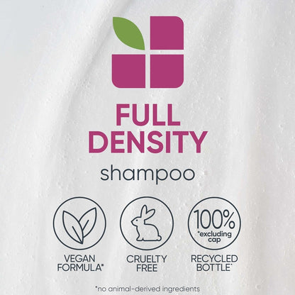 Biolage Full Density Thickening Shampoo - Provides Volume for Fuller & Thicker Hair with Biotin, for Thin & Fine Hair, Vegan and Paraben & Silicone Free - WORLD TIME VISITS
