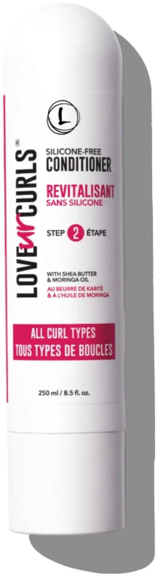 LUS Brands Conditioner for Curly, Wavy, Kinky - Coily Hair, 8.5 Oz - Silicone - Free, Hydrating, Detangling for Soft, Smooth Curl Definition - Hair Treatment for Dry Damaged Hair - WORLD TIME VISITS