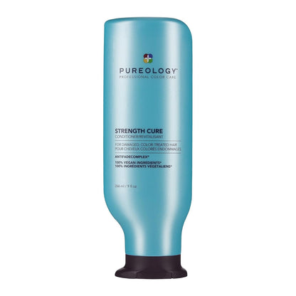 Pureology Strength Cure Conditioner - Sulfate - Free Damage Repair & Strengthening Conditioner, Softens, Prevents Breakage, for Damaged Hair & Color Treated Hair, Vegan - WORLD TIME VISITS