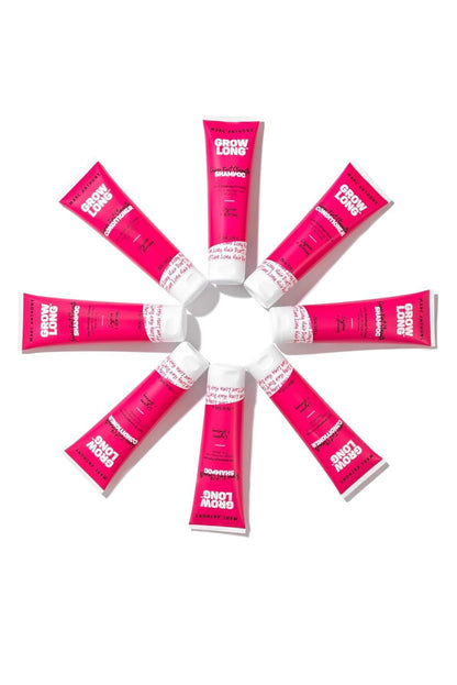 Shampoo and Conditioner Set, Grow Long Biotin - Anti - Frizz Deep Conditioner for Split Ends & Breakage - Vitamin E, Caffeine & Ginseng for Curly, Dry & Damaged Hair - WORLD TIME VISITS