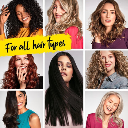 Strengthening Conditioner, Grow Long - Anti - Frizz, Anti - Breakage & Nourishing Formula for Split Ends, & Hair Growth - Biotin, Vitamin E, Caffeine & Ginseng for Dry & Damaged Hair - WORLD TIME VISITS