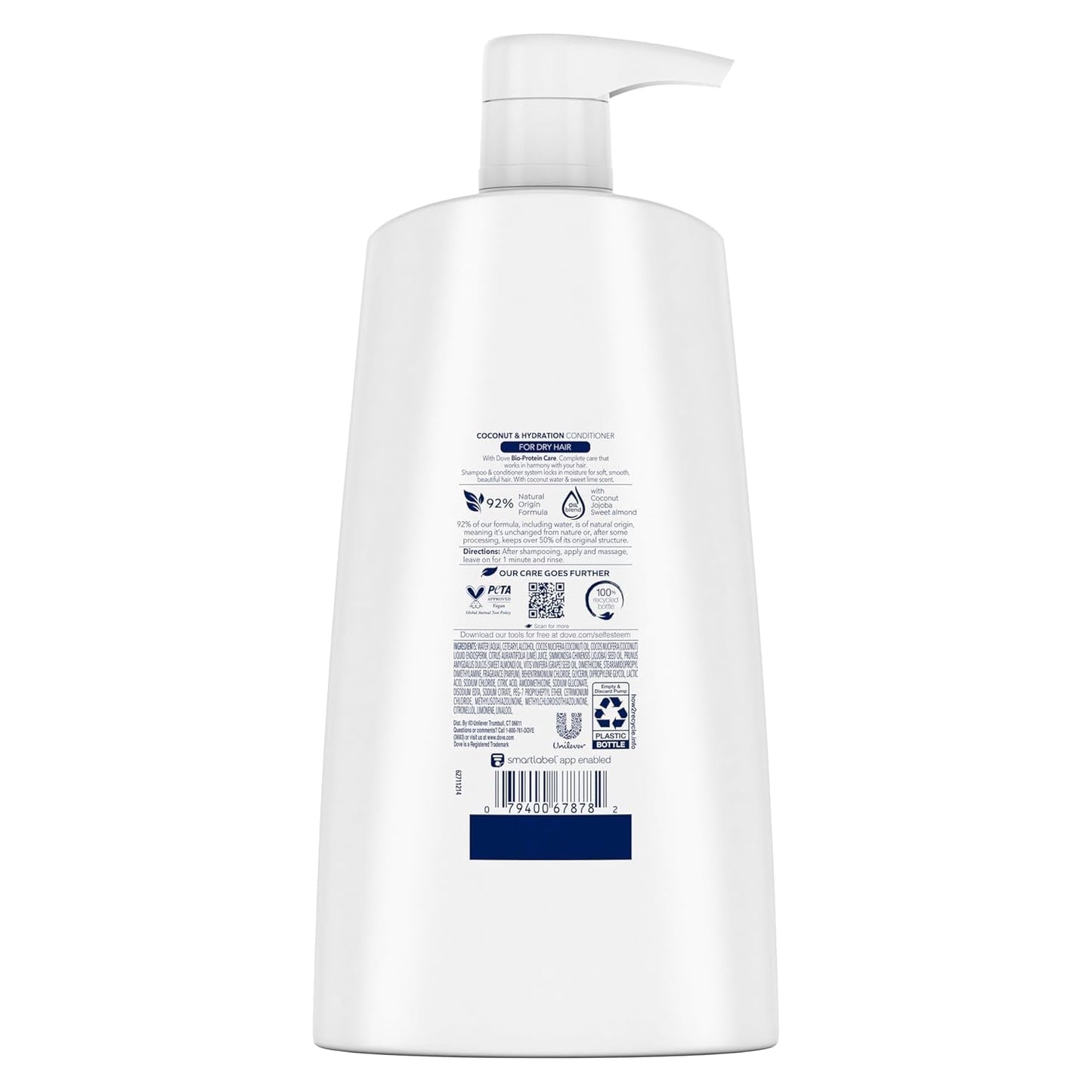 Ultra Care Coconut & Hydration Conditioner for Dry Hair with Jojoba and Sweet Almond Oils, 25.4 Oz - WORLD TIME VISITS