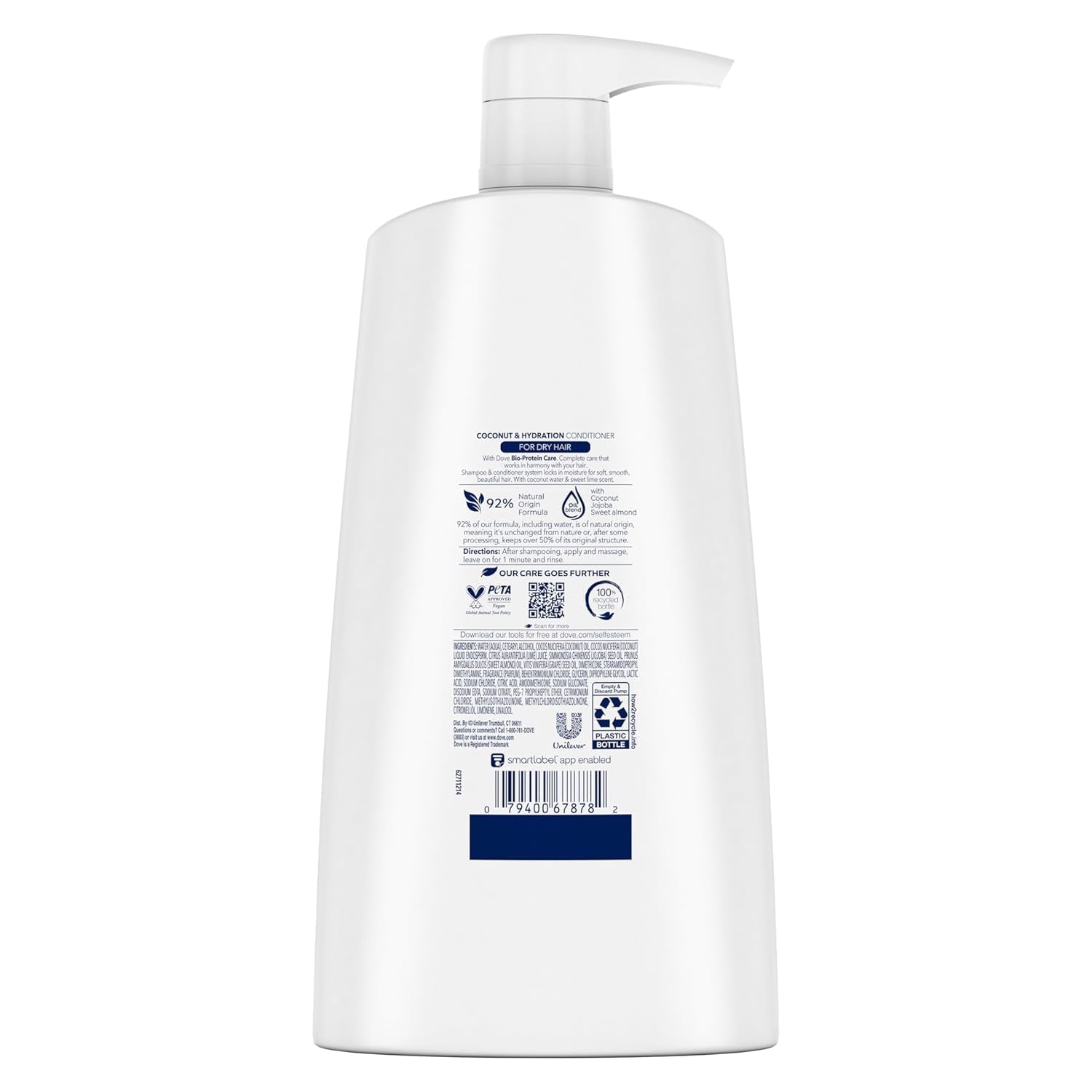 Ultra Care Coconut & Hydration Conditioner for Dry Hair with Jojoba and Sweet Almond Oils, 25.4 Oz - WORLD TIME VISITS