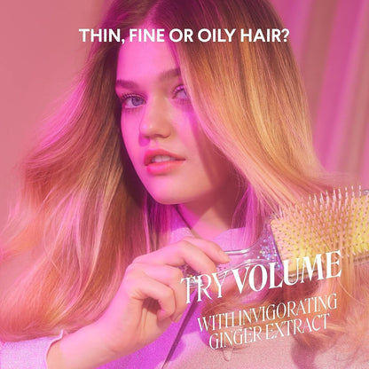 Volume Shampoo + Conditioner Set (2 Pack) 12Oz Each for Thin, Fine, and Oily Hair, Made from Coconut Oil, Ginger Extract, & Vitamin E, 100% Recyclable Bottles - WORLD TIME VISITS
